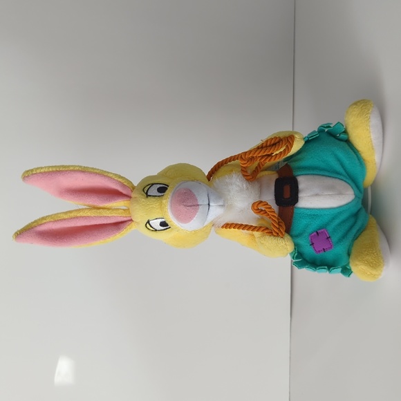 Disney Winnie The Pooh Vintage Rabbit Western  10” Stuffed Animal by Star Bean - Picture 1 of 5